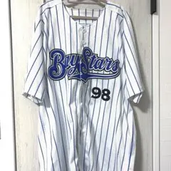 京田陽太選手　横浜DeNAベイスターズ　1998年復刻ユニフォーム　Oサイズ 京田陽太選手 横浜DeNAベイスターズ 1998年復刻ユニフォーム Oサイズ