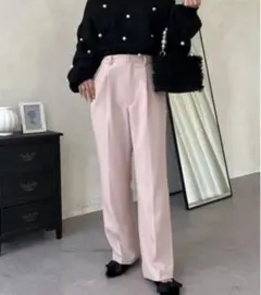 パンツ スリムタックパンツ レディース Mサイズ　prose verseのサムネイル