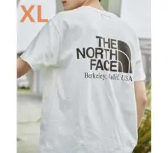 【GLR別注】 ノースフェイスパープルレーベルTシャツ（ホワイト×ブラウン）