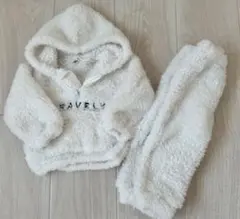 フリースセット GRAVELLY ホワイト