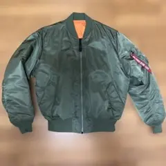 90s ALPHA INDUSTRIES MA-1 フライトジャケットボルドー - メルカリ