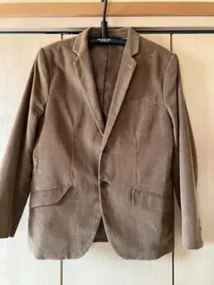 BANNA REPUBLICブラウン コーデュロイ テーラードジャケット