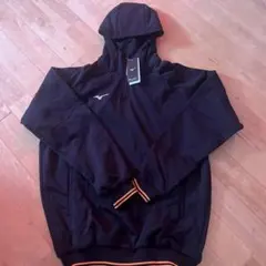 Mizuno フード付きパーカー 2XO ブラック