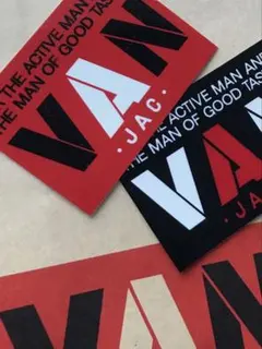 昭和 VAN旧タイプステッカー2枚セットのサムネイル