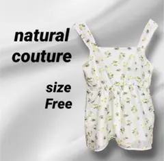 natural couture 花柄キャミソール　トップス　裏地付き Freeのサムネイル