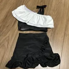 フリル付きセパレート水着セット