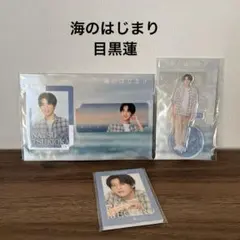 ★未開封品★ 海のはじまり　目黒蓮 アクスタ、カード、ステッカー 3点セット