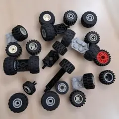 LEGO　レゴ　タイヤ　パーツ　まとめ売り