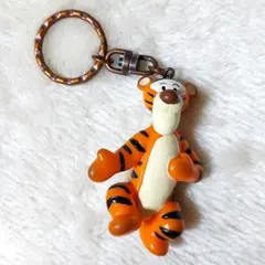 ディズニー くまのプーさん ティガー キーホルダー ストラップ レトロ