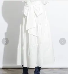 REDYAZEL バックリボンティアードスカートのサムネイル