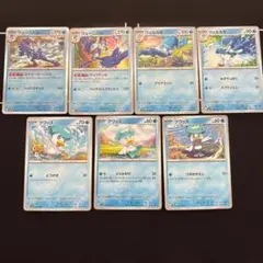 7種　ポケカ クワッス　ウェルカモ　ウェーニバル　まとめ売りセット