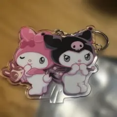 非売品　マイメロディ & クロミ アクリルキーホルダー