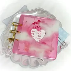 コメントから購入❁2500❁b8 ましかくバインダー ピーチクリーム コメントから購入❁2500❁b8 ましかくバインダー ピーチクリーム