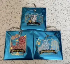 ジョジョワールド アクリルワイヤーキーホルダー ポルナレフ イギー アヴドゥル