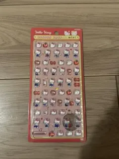 ハローキティ(赤)ボンボンドロップシールミニ