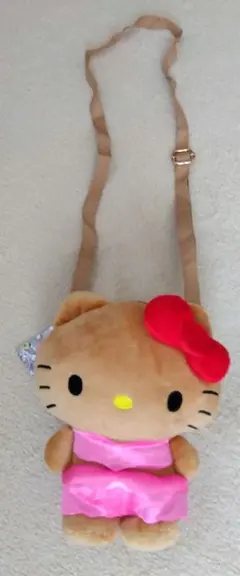 日焼けキティ　ぬいぐるみ　ポシェット　サンリオ　ハローキティ ロリータ