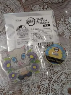 鬼滅の刃★ぺたん娘★トレーディングアクリルスタンド★嘴平伊之助