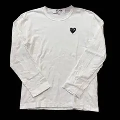 PLAY COMME des GARÇONS 長袖カットソー 白 Mのサムネイル