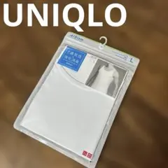 ★新品未使用　ユニクロ　エアリズムタンクトップ　ホワイト　Lサイズ