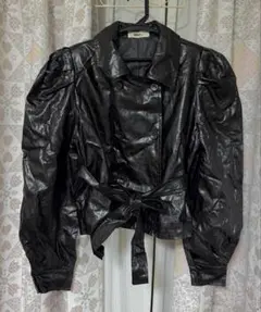 【いい様専用】Bibiy. 黒レザー風ジャケット