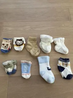 ベビーソックス 9足セット★ベビー　キッズ　ソックスセット　ミキハウス 7-10