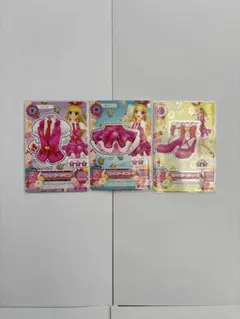 アイカツ　ピンクステージコーデ 3枚セット 星宮いちご