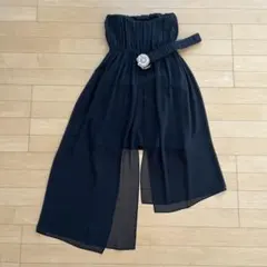 waitresse ブラック ストラップ　ドレス