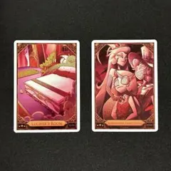 ハズビンホテル トレカ MorningstarStatue ルシファー foil - メルカリ