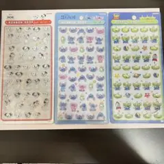正規品 ボンボンドロップシールミニ 101匹わんちゃん スティッチ エイリアン