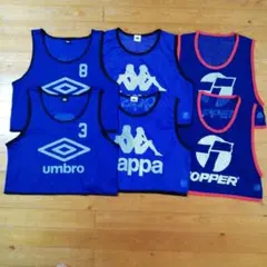 UMBRO アンブロ ビブス 10枚セット ブルー - メルカリ