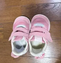 IFME スニーカー　ワンベルト　ベーシック　ピンク　14.5cm