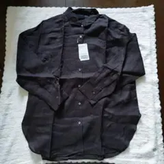 スピックアンドスパン　ラミーチュニックシャツ　チャイロ　タグ付き新品