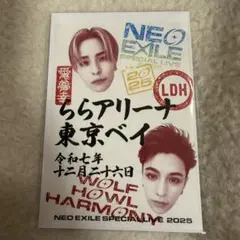 WOLF HOWL HARMONY 御楽印 2枚セット NEO EXILE