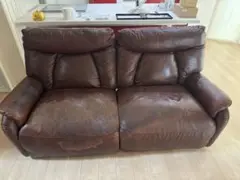 LURKEY Sofa ブラウン リクライニング