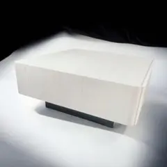 HR295 Meuble モーブル　リビングテーブル　引き出し収納 ホワイト