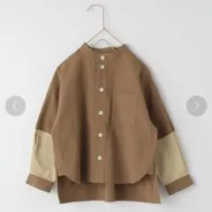 最終お値下げ　ローリーズファームキッズ キリカエスタンドシャツ