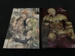 Fate zero 箔押しカード ギルガメッシュ 言峰綺礼 衛宮切嗣 非売品