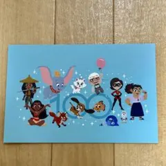 ディズニー 100周年 ポストカード