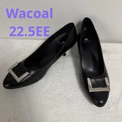 美品♡ワコール　サクセスウォーク　レザー　バックル　黒　ブラックのサムネイル