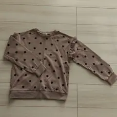 branshes ブランシェス ドット柄トレーナー 140cm