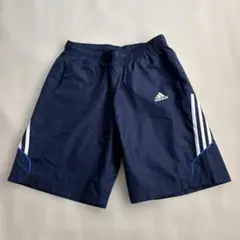 adidas ネイビー シャカシャカ ハーフパンツ M Ｌ