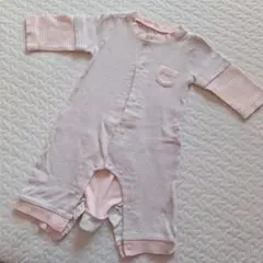 ウサギロンパース　カバーオール　60-70サイズ