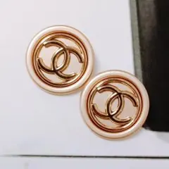 CHANEL 正規品 ボタン スペア ヴィンテージ ベージュゴールド