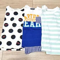 シューラルー　無印良品　丸高衣料　半袖　Tシャツ　サイズ100　3枚セット