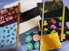 布地 はぎれミニサイズセットまとめ売り　 多色 デザイン
