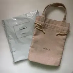 【ファンケル 】トイロ 巾着　新品・未使用➕数回使用　2点セット　ピンク