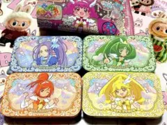 プリキュア すらいどきゃん 缶ケース 4個セット売り