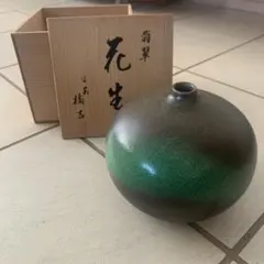 たち吉　花瓶 木箱付き