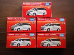 トミカ　43 トヨタ　アルファード　発売記念仕様　5台セット　まとめ売り