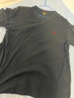 Polo Ralph Lauren 黒 Vネック Tシャツ M
